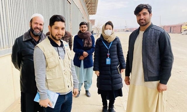 アフガニスタンにて。（写真提供：国連WFP）