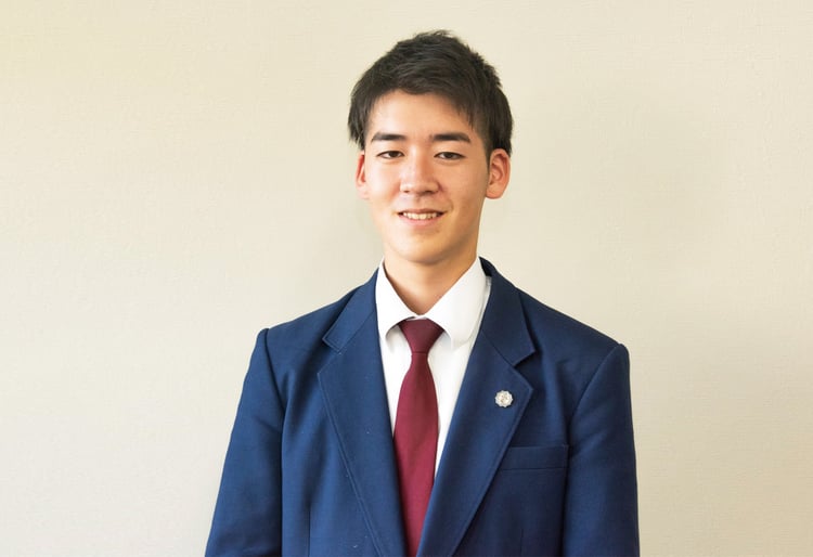 岩手県立不来方高等学校　竹内 彩翔さん