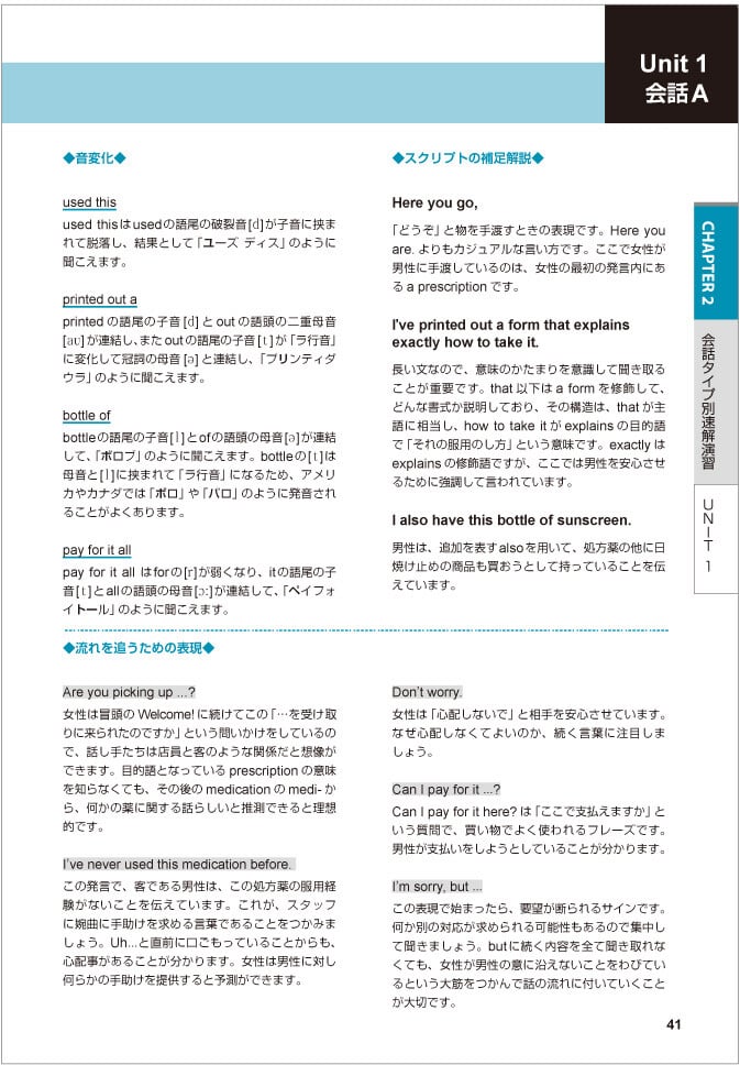 UNIT1 会話A