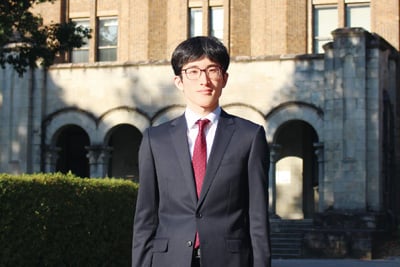 東京大学英語ディベート部の小宮山俊太郎さん