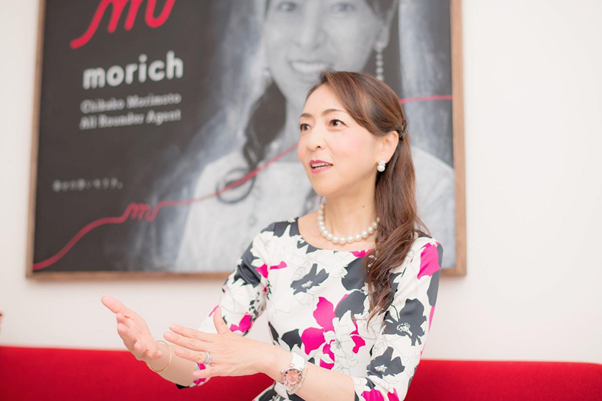 株式会社morich代表 森本千賀子さん