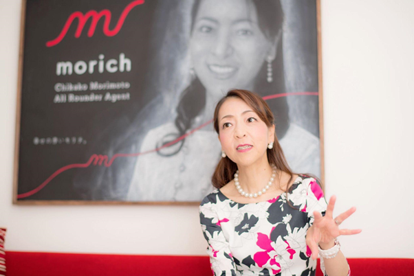 株式会社morich代表 森本千賀子さん