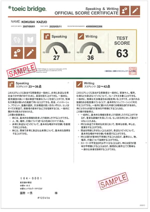 公式認定証サンプル