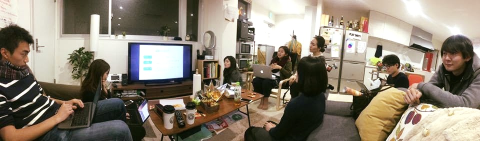 「The House by HLAB」にて、教員やコンサルタント、クリエイターと滞在型教育の可能性について会議